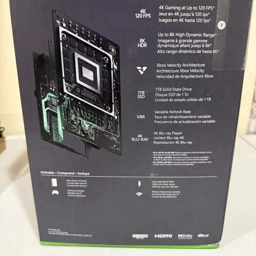 Microsoft Xbox Series X 1TB Video Game Console - Black